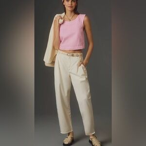 Pilcro Pink Shell Tank